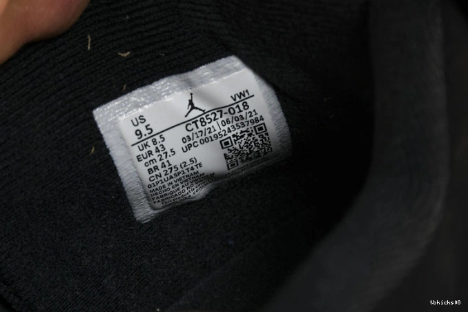 Rep TBkick Retro CT8527-018 Game 4 Jordan Royal Black 0803